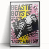Beastie Boys Retro Poster - Vintage Concert Wall Art Print