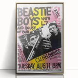 Beastie Boys Retro Poster - Vintage Concert Wall Art Print