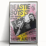 Beastie Boys Retro Poster - Vintage Concert Wall Art Print