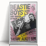 Beastie Boys Retro Poster - Vintage Concert Wall Art Print