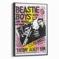 Beastie Boys Retro Poster - Vintage Concert Wall Art Print
