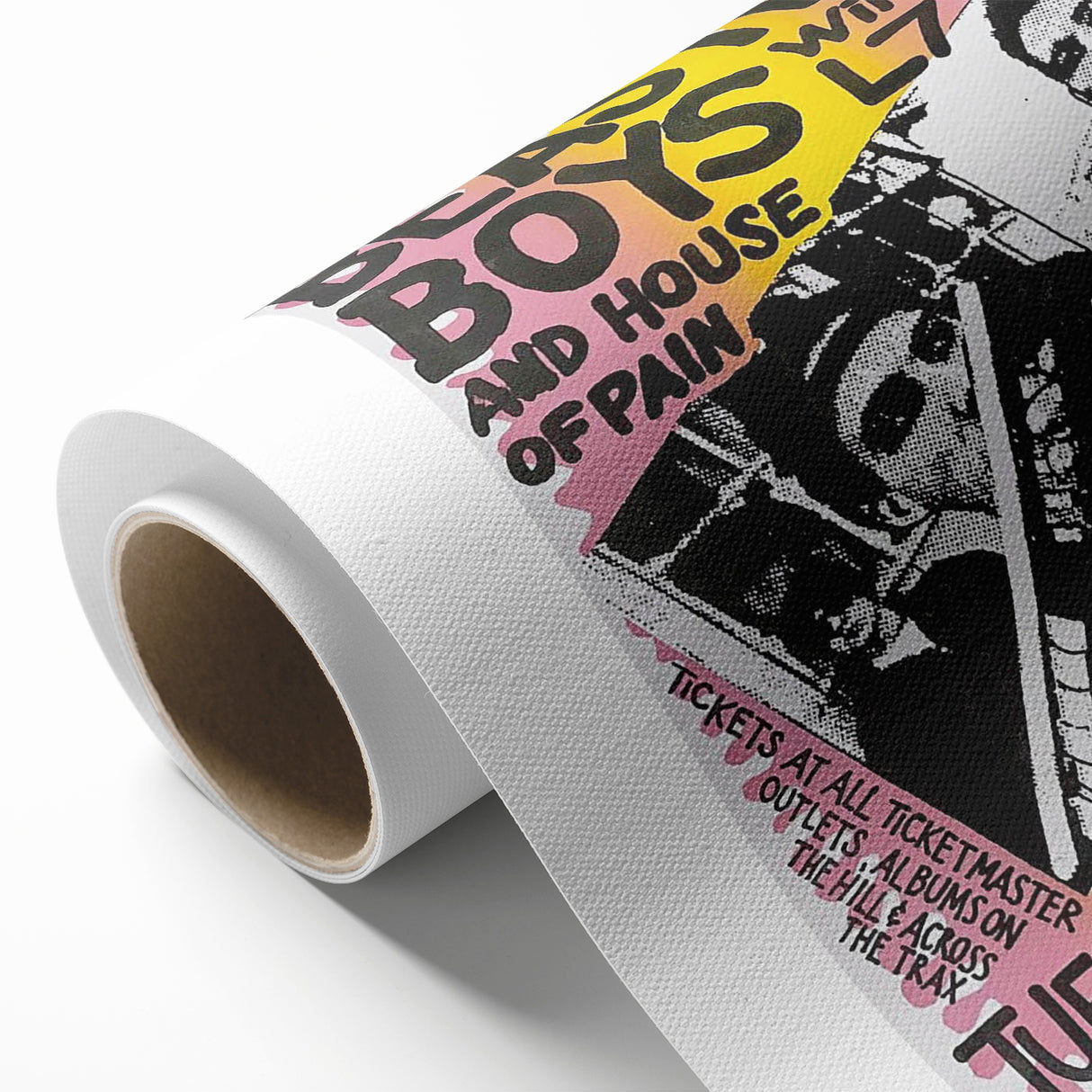 Beastie Boys Retro Poster - Vintage Concert Wall Art Print