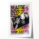Beastie Boys Retro Poster - Vintage Concert Wall Art Print