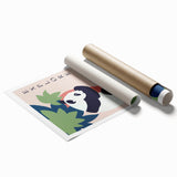 Retro China Travel Poster – Vintage Panda Art Print