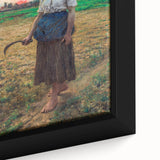 Realism Art Print - The Song of the Lark by Jules Breton Canvas Art