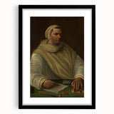 Renaissance Art Prints - Portrait of an Olivetan Monk by Peruzzi