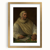Renaissance Art Prints - Portrait of an Olivetan Monk by Peruzzi