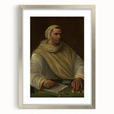Renaissance Art Prints - Portrait of an Olivetan Monk by Peruzzi