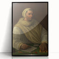 Renaissance Art Prints - Portrait of an Olivetan Monk by Peruzzi