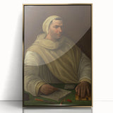 Renaissance Art Prints - Portrait of an Olivetan Monk by Peruzzi
