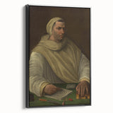 Renaissance Art Prints - Portrait of an Olivetan Monk by Peruzzi
