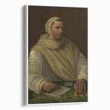 Renaissance Art Prints - Portrait of an Olivetan Monk by Peruzzi