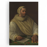 Renaissance Art Prints - Portrait of an Olivetan Monk by Peruzzi