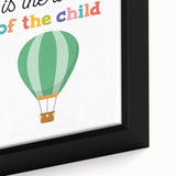 Play is the Work of the Child Wall Art - Kids Inspirational Poster