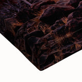 Large art of a black and white Namibian landscape on stretched canvas, suitable for bedroom wall decor.