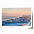 Extra large rolled print depicting vibrant floral scenery in Estonia, suitable as art wall dining room decor.