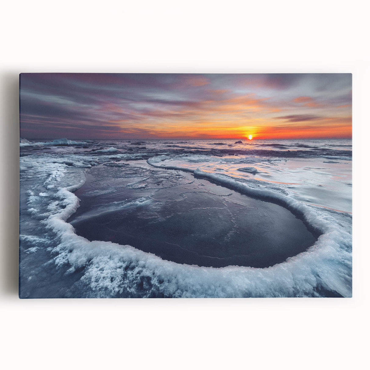 Black and white photo of a European cityscape on stretched canvas, ideal for kitchen wall art.