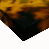 Large art depicting a black and white landscape painting on stretched canvas, ideal for bedroom wall decor.