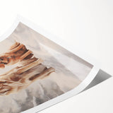 Extra large wall art featuring line art flowers in black on a white background, ideal for large living room decor.