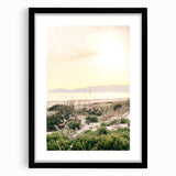 Extra large abstract art print featuring vibrant, textured colors on a framed canvas, suitable for living room decor.