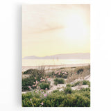 Large black and white abstract design on stretched canvas, ideal for kitchen wall art.