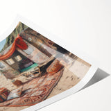 Extra large wall art featuring a minimalist line art of flowers in black on a white background.