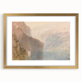 Classic Romantic Paintings: Tell's Chapel on Lake Lucerne