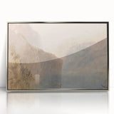 Classic Romantic Paintings: Tell's Chapel on Lake Lucerne