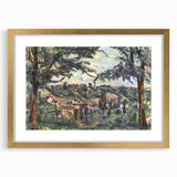 Impressionist Landscape - French Countryside Wall Art by Cézanne