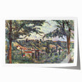 Impressionist Landscape - French Countryside Wall Art by Cézanne