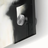 Modern Abstract Wall Art – Minimalist Black and White Canvas