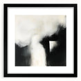 Modern Abstract Wall Art – Minimalist Black and White Canvas