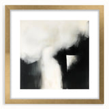 Modern Abstract Wall Art – Minimalist Black and White Canvas