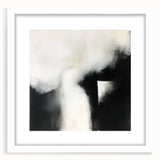 Modern Abstract Wall Art – Minimalist Black and White Canvas