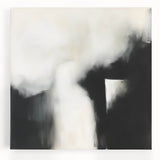 Modern Abstract Wall Art – Minimalist Black and White Canvas