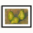 Impressionism Wall Art – Three Pears Inspired by French Masters