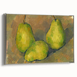 Impressionism Wall Art – Three Pears Inspired by French Masters