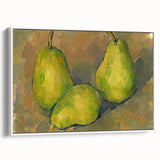 Impressionism Wall Art – Three Pears Inspired by French Masters