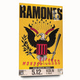 Ramones Retro Poster - Mondozero Tour 1992 - Vintage Concert Art