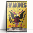 Ramones Retro Poster - Mondozero Tour 1992 - Vintage Concert Art