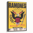 Ramones Retro Poster - Mondozero Tour 1992 - Vintage Concert Art