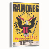 Ramones Retro Poster - Mondozero Tour 1992 - Vintage Concert Art