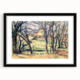 Impressionist Landscape Art – Trees and Houses by French Masters