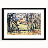 Impressionist Landscape Art – Trees and Houses by French Masters