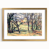 Impressionist Landscape Art – Trees and Houses by French Masters