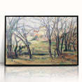 Impressionist Landscape Art – Trees and Houses by French Masters