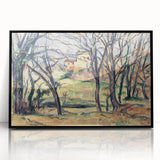 Impressionist Landscape Art – Trees and Houses by French Masters