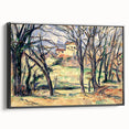 Impressionist Landscape Art – Trees and Houses by French Masters