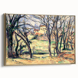 Impressionist Landscape Art – Trees and Houses by French Masters