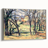 Impressionist Landscape Art – Trees and Houses by French Masters